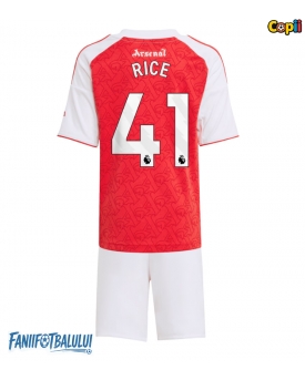 Arsenal Declan Rice #41 Echipament de Fotbal Replică 2025-26 Copii Acasa (+ Șorturi)